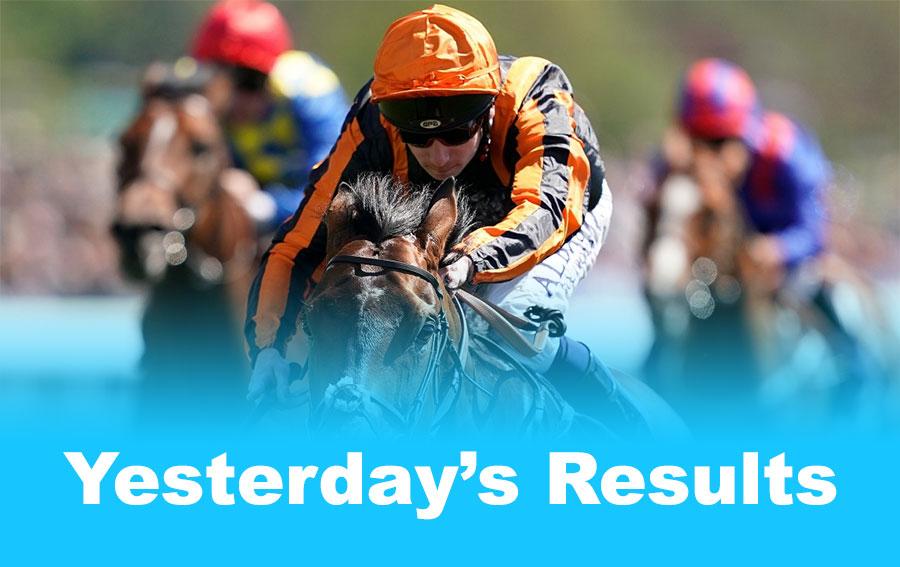 Yesterdays Fast Horse Racing Results France